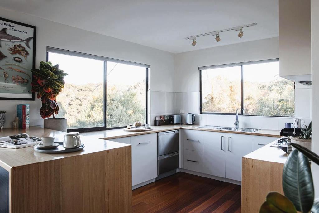 Driftwood Rest Binalong Bay Sleeps 4 빌라 외부 사진